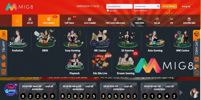 Chuyên mục casino online được đánh giá cao