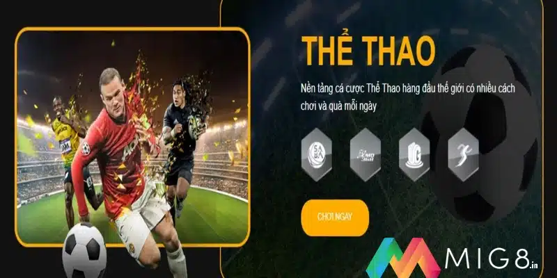 Thể thao Mig8 là sân chơi hấp dẫn thu hút hàng triệu lượt tham gia mỗi ngày